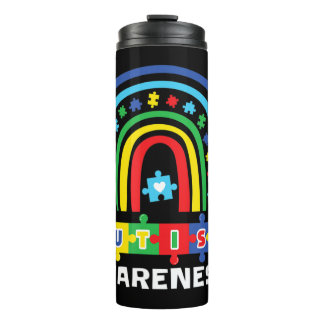 Termo LLUVIA POR AUTISMO camisa brillante y autista. G