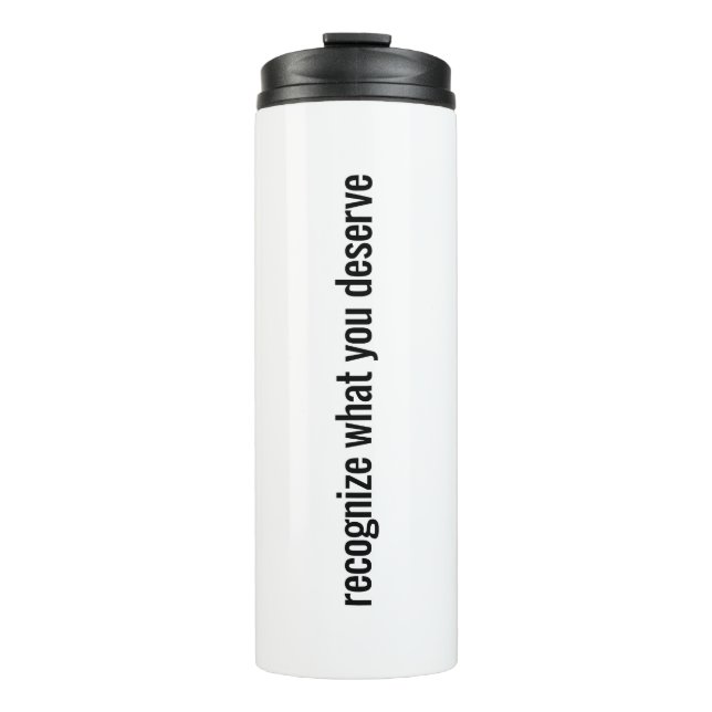 Termo Lo Que Se Merece El Tumbler Termal (Anverso)