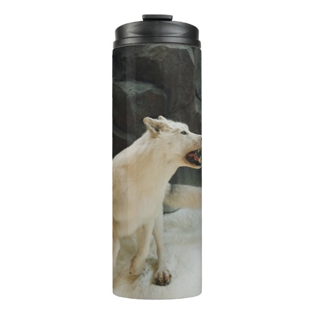 Termo Lobo Blanco (Anverso)