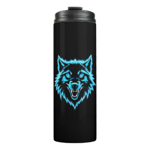 Termo Lobo de neón