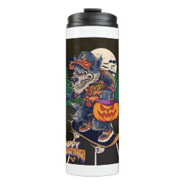 TERMO LOBO EN HALLOWEEN