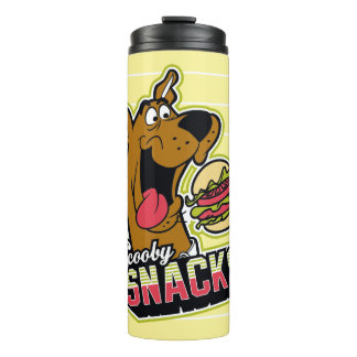 Termo Logo de Scooby-Doo "Snacks Scooby"