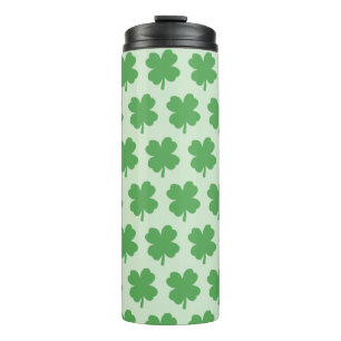 Termo Logo de Shamrock Green Irish