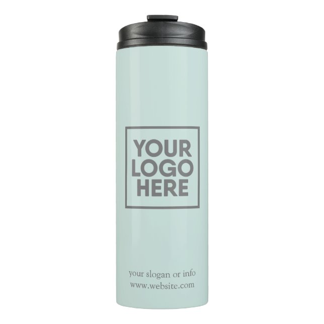 Termo Logo | Terma Minimalista de la Empresa Empresarial (Anverso)