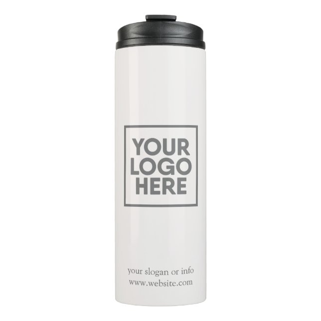 Termo Logo | Terma Minimalista de la Empresa Empresarial (Anverso)