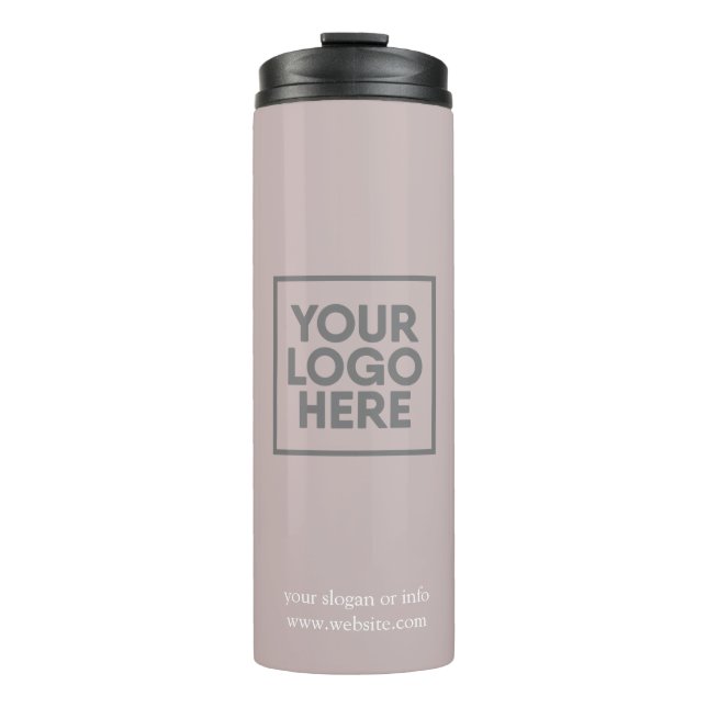 Termo Logo | Terma Minimalista de la Empresa Empresarial (Anverso)