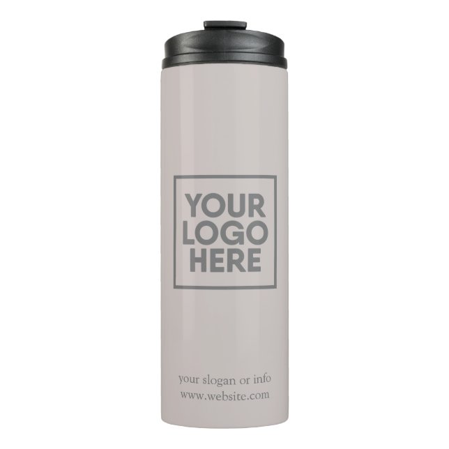 Termo Logo | Terma Minimalista de la Empresa Empresarial (Anverso)