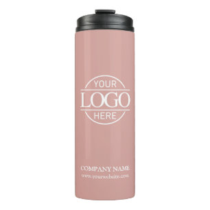 Termo Logotipo comercial de la empresa promocional de mo