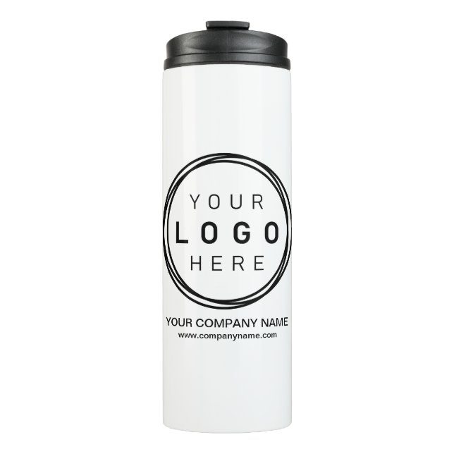 Termo Logotipo empresarial corporativo personalizado (Anverso)