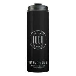 Termo logotipo empresarial de marca moderna personalizad