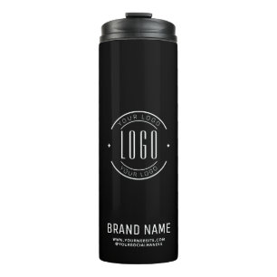 Termo logotipo empresarial de marca moderna personalizad