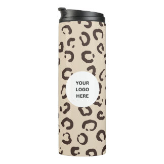 Termo Logotipo personalizado Leopardo Imprimir Tumbler t