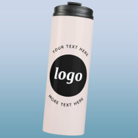 Logotipo Simple Con Texto Rosa Desmayado Empresa
