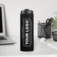 Logotipo vertical negro personalizado en negrita