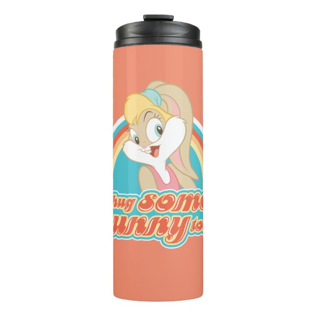 Termo Lola Bunny Abraza A Algunos Conejitos Hoy (Anverso)