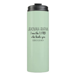 Termo Lord Who Heals Light Green Simple Christian