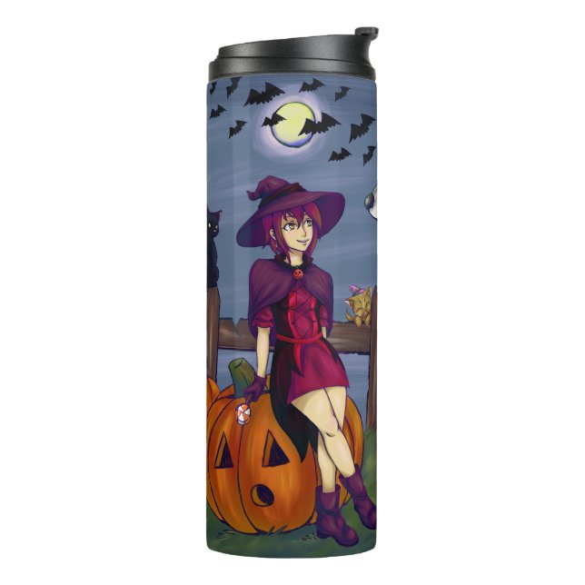 Termo Los amigos de trucos o tratos (Rotado hacia la izquierda)