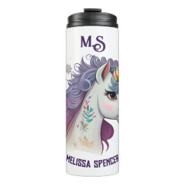 Termo Los Chicas blancos eligen elegantemente morado mág