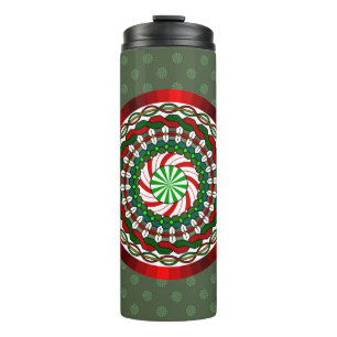 Termo Los colores del Tumbler térmico de los Navidades
