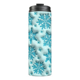 Termo Los copos de nieve inflados acarician tumbler: Sip