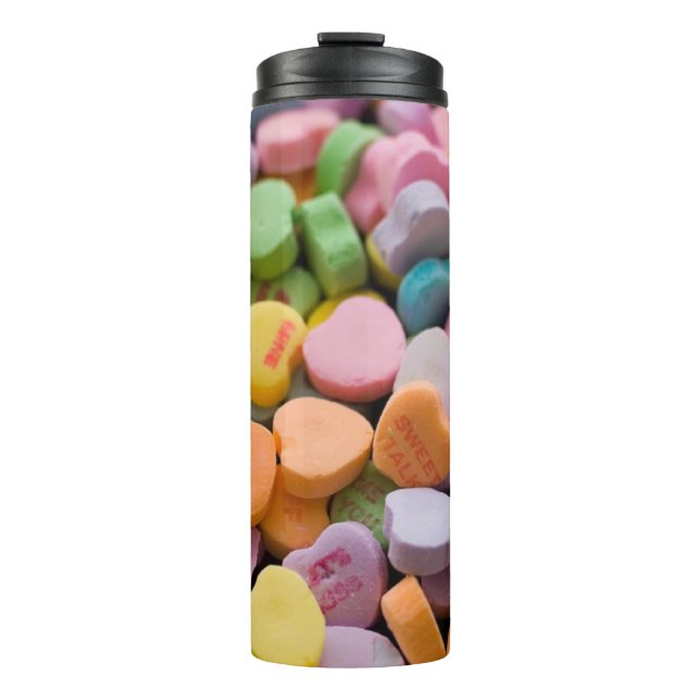 TERMO LOS CORAZONES CANDIOSOS DE VALENTINE (Anverso)