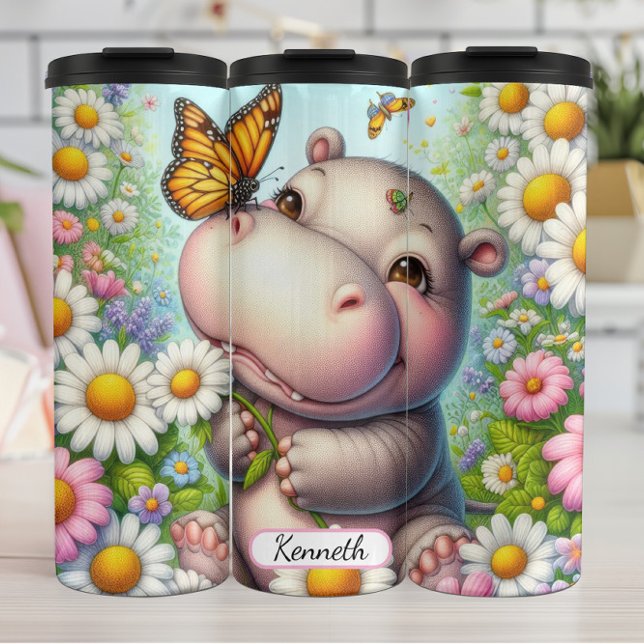 Termo Los deliciosos amigos de la margarita del bebé Hip (Subido por el creador)