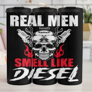 Termo Los hombres de verdad huelen como el diesel