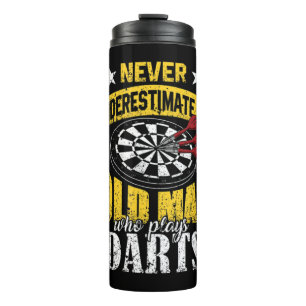Termo Los Jugadores De Dart Nunca Subestiman A Un Hombre