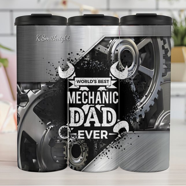 Termo Los mejores engranajes mecánicos de papá del mundo (Subido por el creador)