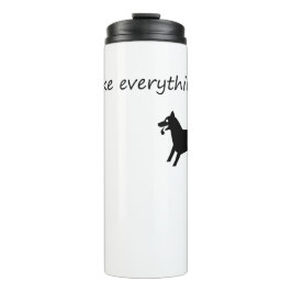 Termo Los perros lo hacen todo mejor