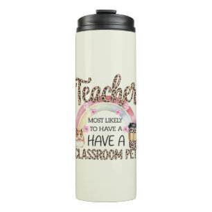 Termo Los Regalos De Maestros Son Divertidos Y Más Proba