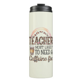 Termo Los Regalos De Maestros Son Divertidos Y Más Proba