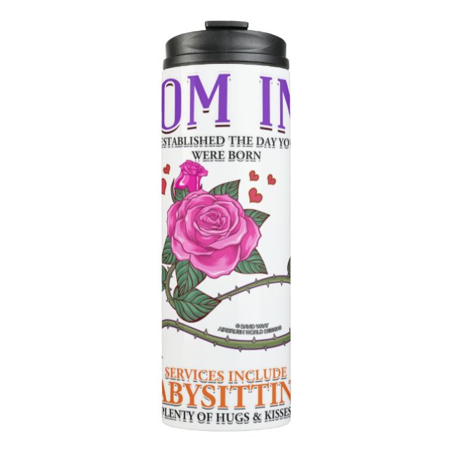 Termo Los servicios de Mom Inc incluyen a las madres que (Anverso)