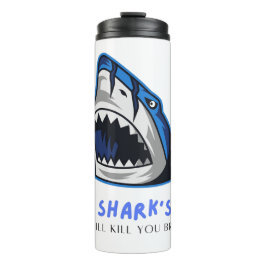 TERMO LOS TIBURONES TE MATARÁN... CITA DIVERTIDA