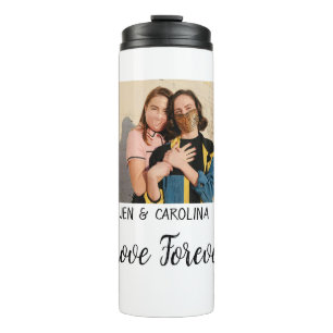 Termo Love Forever LGbtq pareja orgullo agregar nombre d
