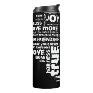 Termo Love Joy Inspiration Words Valentine Day