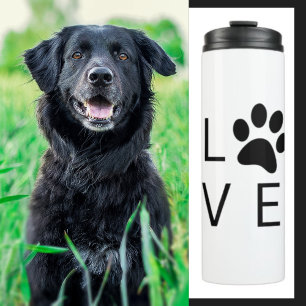 Termo Love Paw Black