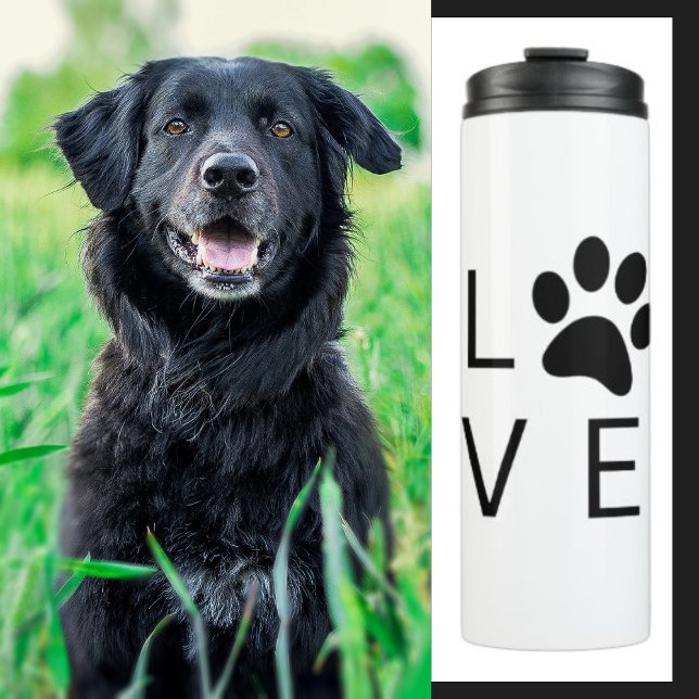 Termo Love Paw Black (Subido por el creador)
