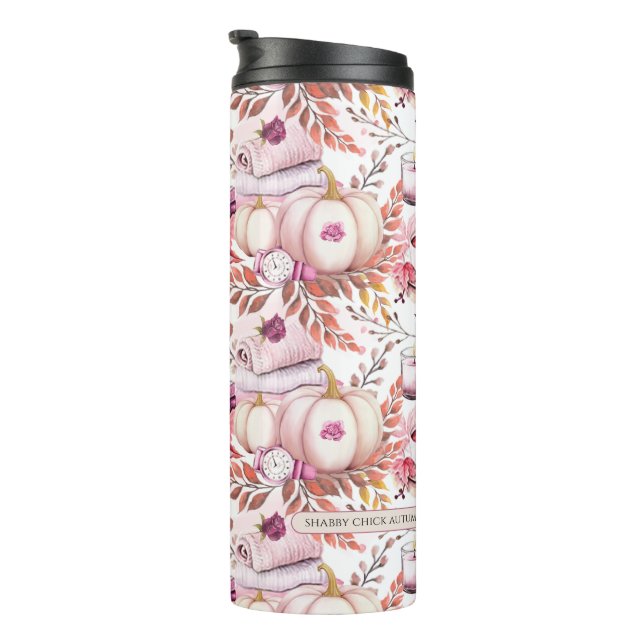 Termo Lovely Shabby Chick Autumn Pattern (Rotado hacia la derecha)