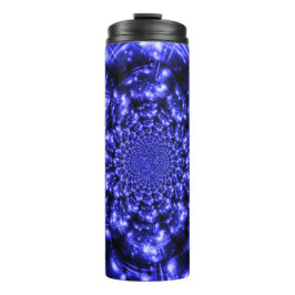 Termo Luces Azules Brillantes