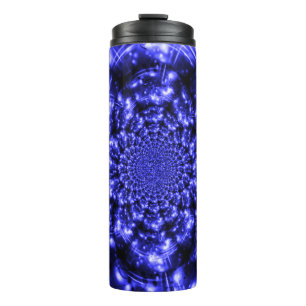 Termo Luces Azules Brillantes