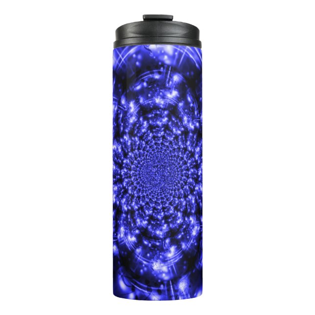 Termo Luces Azules Brillantes (Anverso)