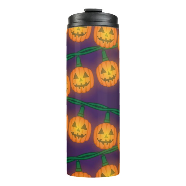 Termo Luces de Calabaza de Jack (Anverso)
