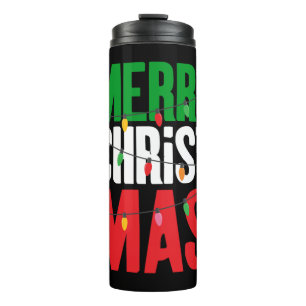 Termo Luces navideñas de Feliz