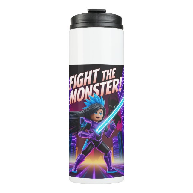 Termo Lucha contra el monstruo  (Anverso)