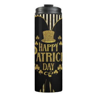 Termo Lujo Feliz Día de San Patricio, Tumbler Shamrock