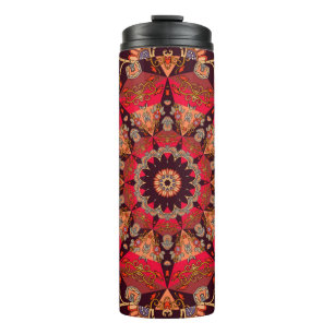 Termo Lujoso adorno impecable con mandala - estrella, fl