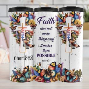 Termo Luke 1:37 La Fe Hace Posibles Las Cosas