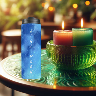 Termo Luna Super Azul en el Tumbler del cielo