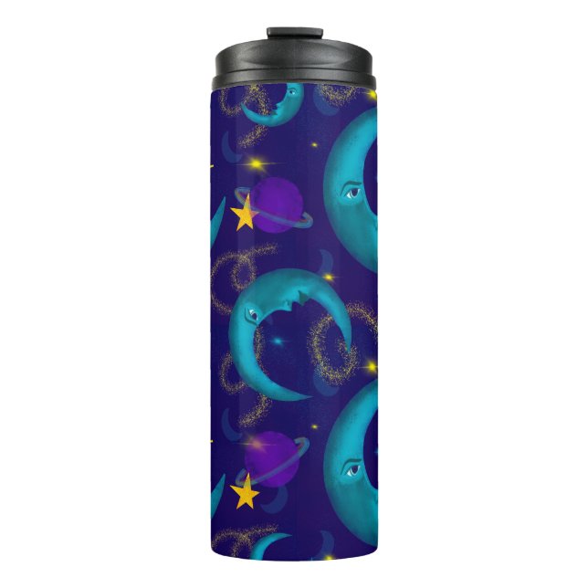 Termo Luna y estrellas celestes (Anverso)